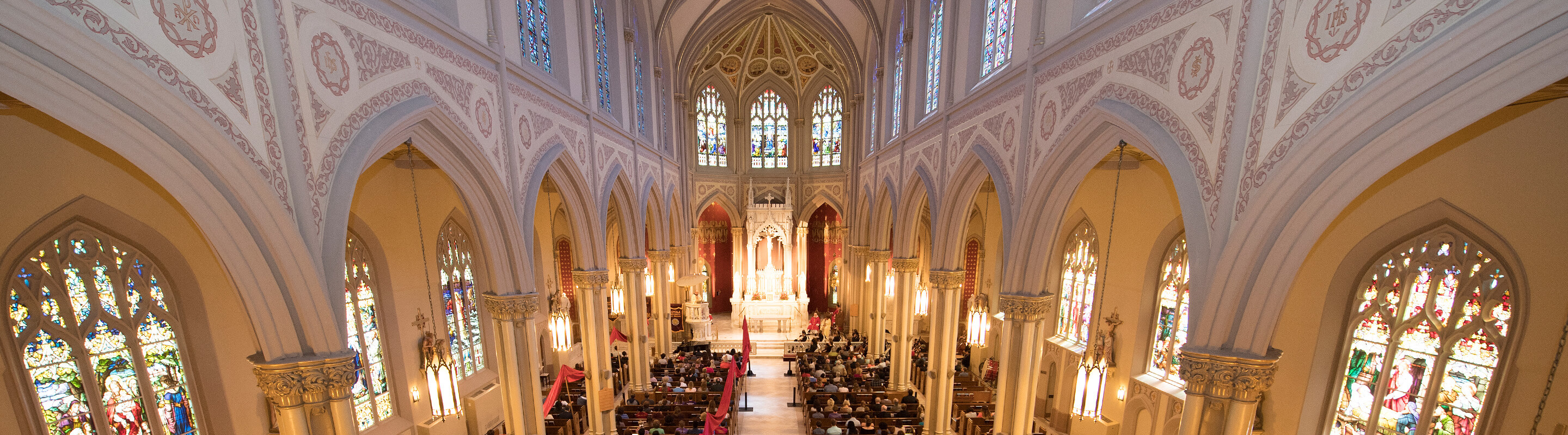 Interior of Holy Name of Jesus Church