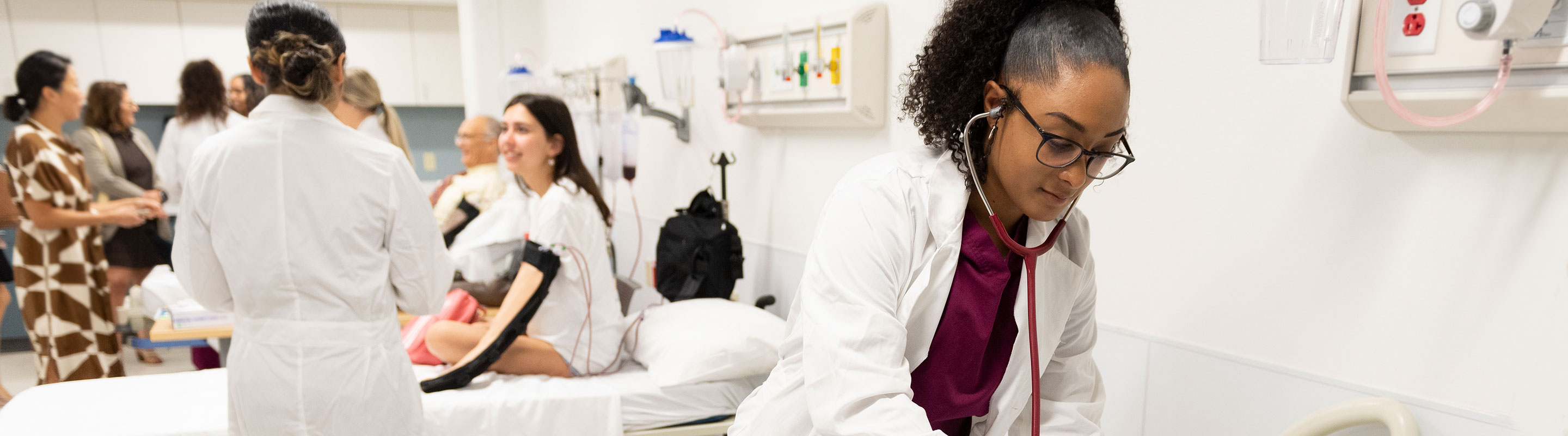 Nursing Student in Simulation at Loyola