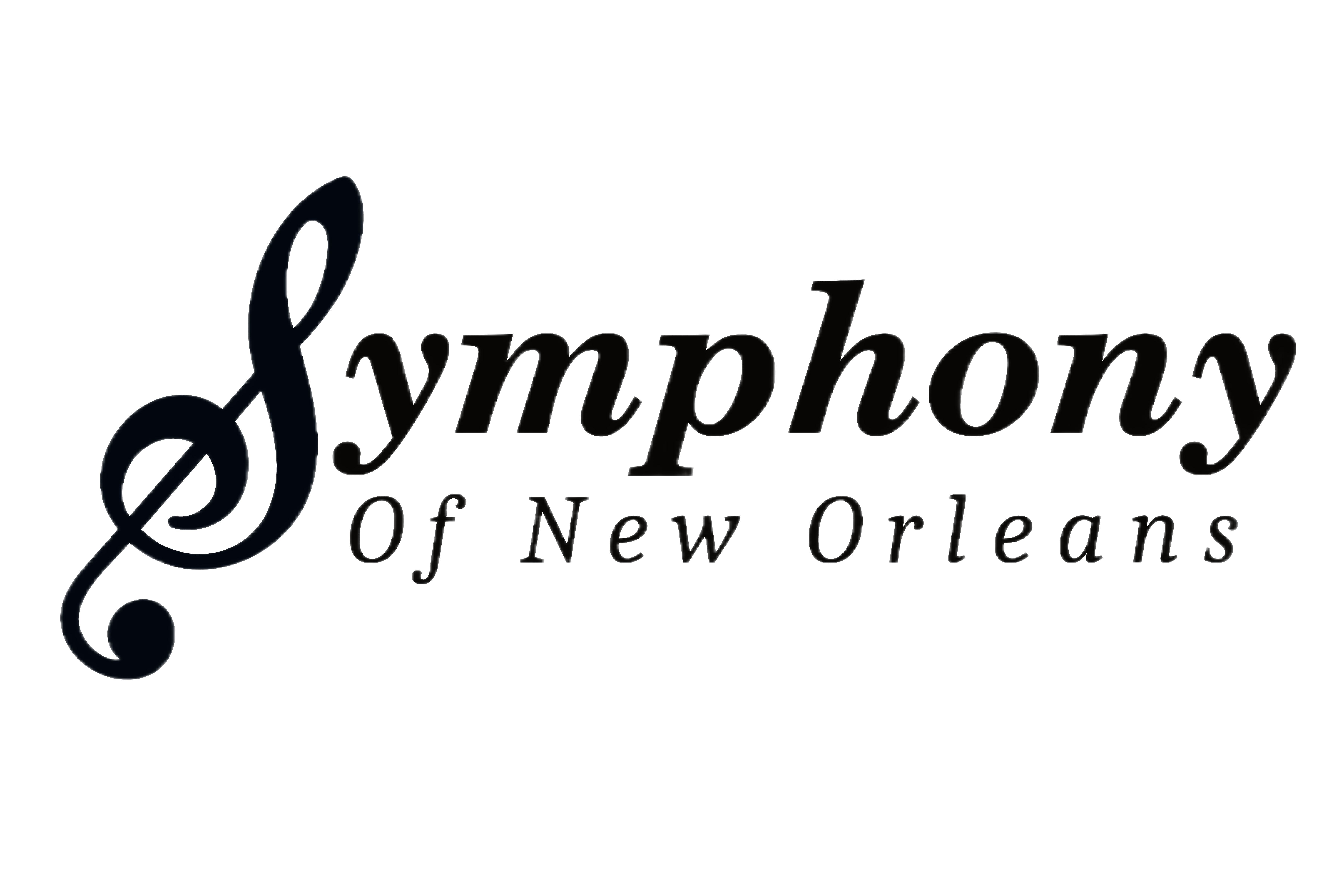 Symphony Of New Orleans logo.