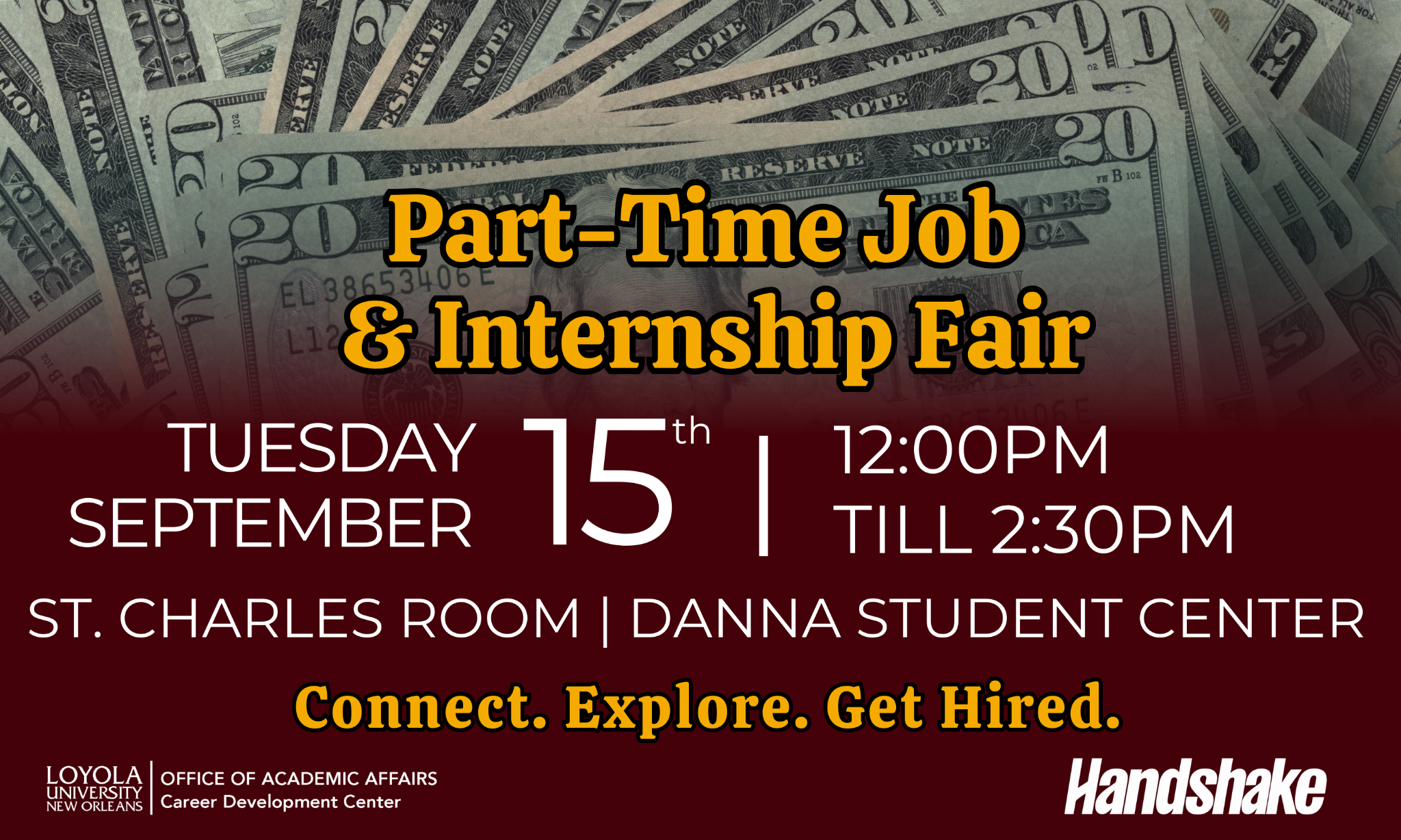 Fall 2026 Part-Time Job and Internship Fair