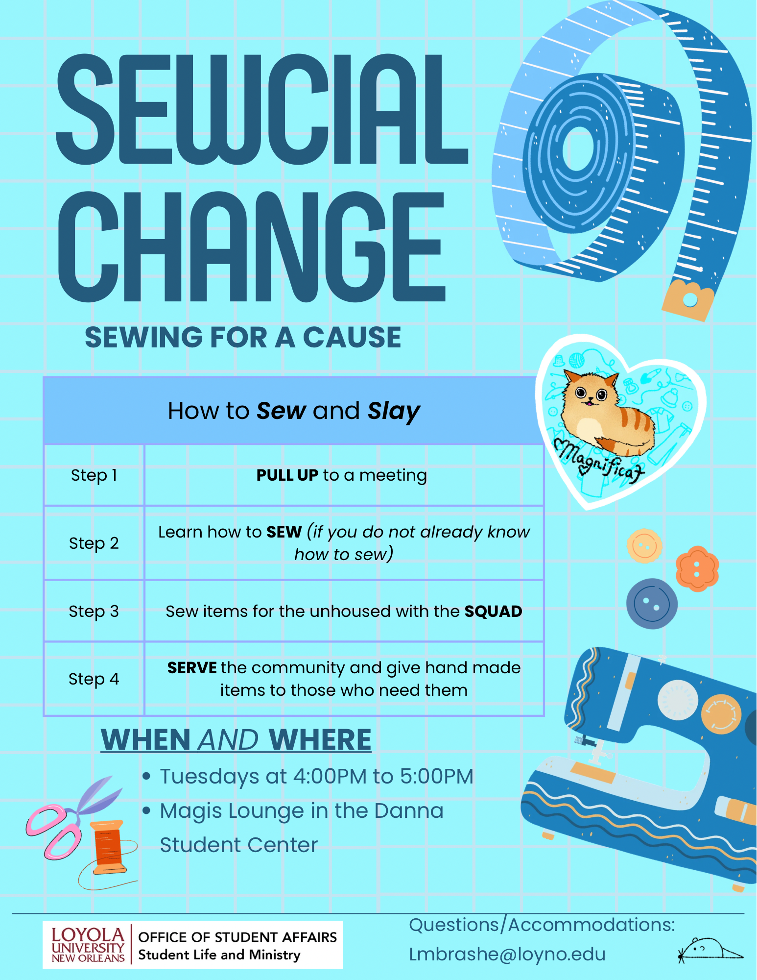 Sewcial Change: Sewing for a Cause
