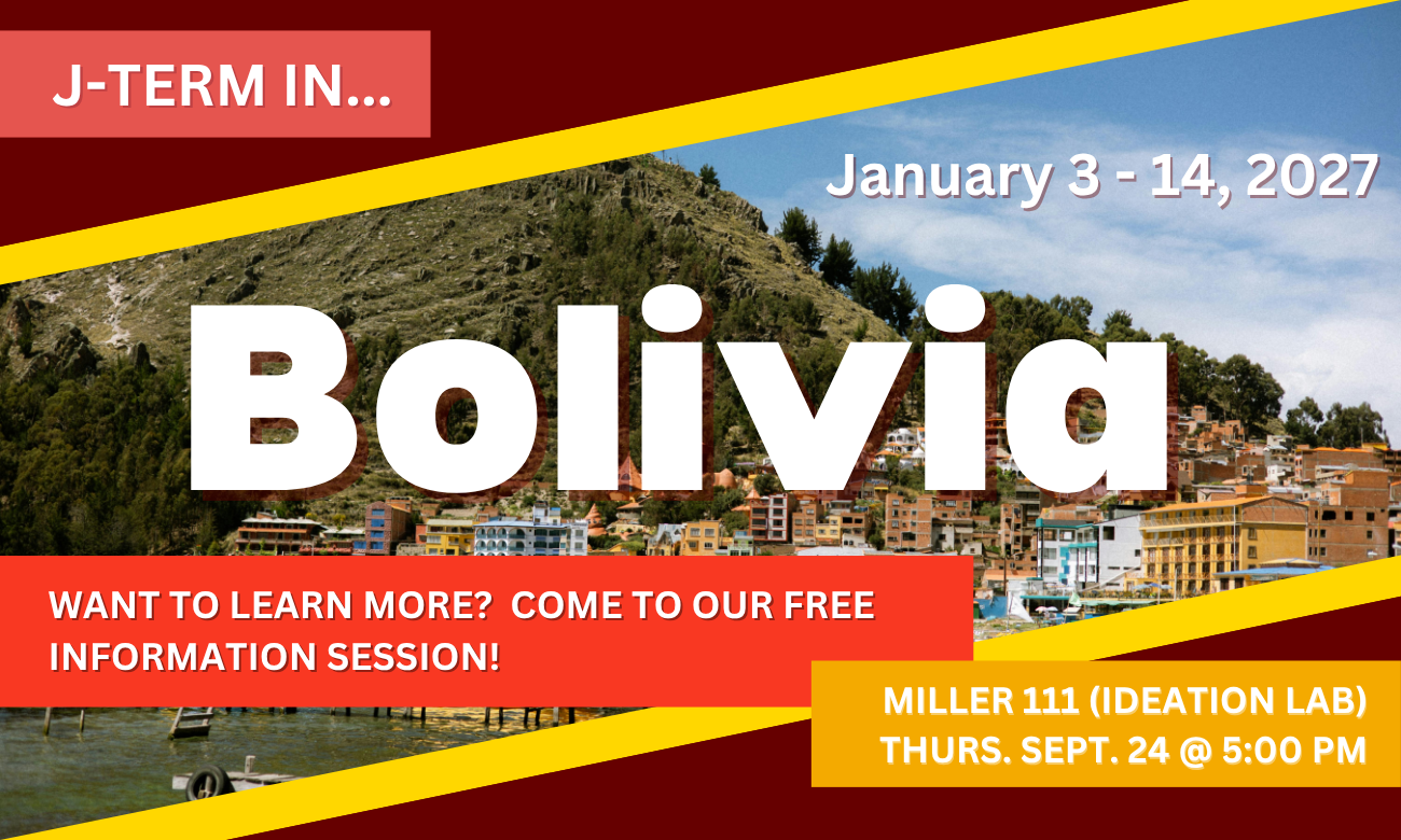 Info Session: Bolivia J-Term 2027