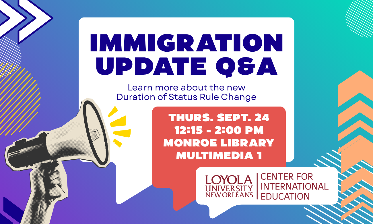 Immigration Update with Q&A: Duration of Status Rule Change