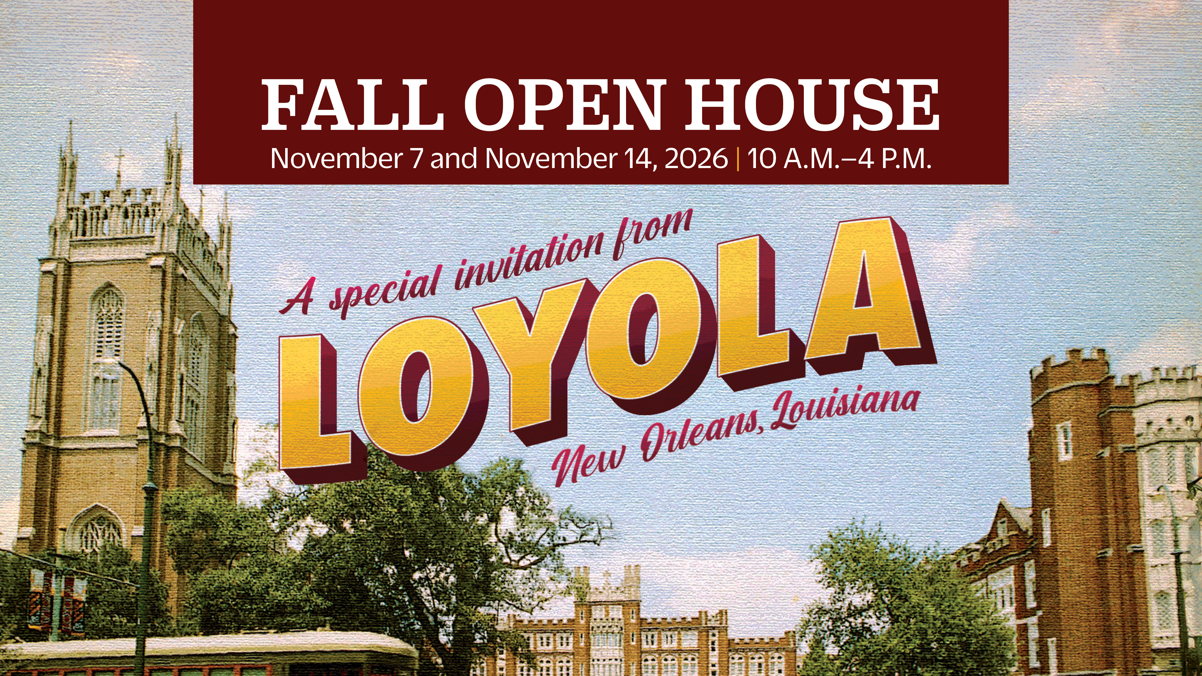 2026 Fall Open House